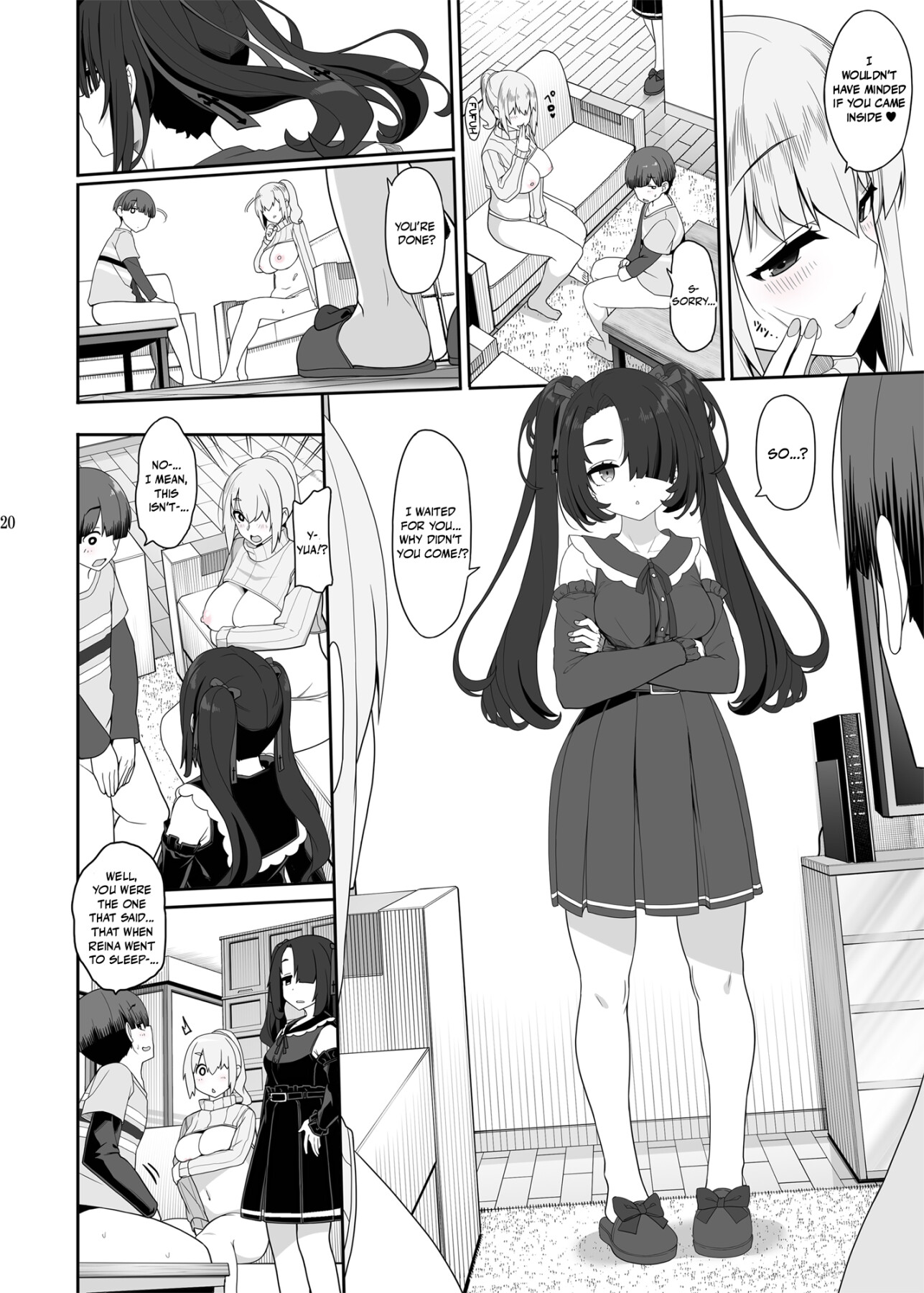 Hentai Manga Comic-A Flawed Pair of Girls Want To Settle Things Through A Night Of Sex-Read-19